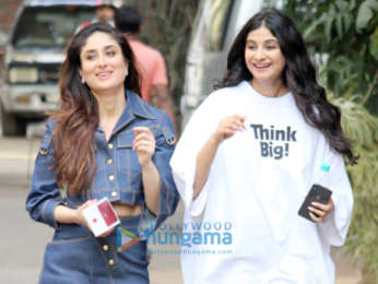 Kareena Kapoor Khan & Saif Ali Khan snapped at Mehboob studio in Bandra