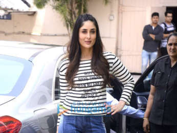 Kareena Kapoor Khan, Sonam Kapoor Ahuja and Swara Bhaskar snapped promoting 'Veere Di Wedding' at Mehboob Studio