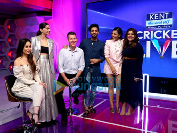 Kareena Kapoor Khan, Sonam Kapoor Ahuja, Swara Bhaskar, Shikha Talsania snapped promoting Veere Di Wedding on Kent Cricket Live at Star Sports Studio