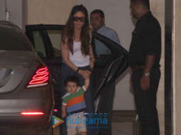 Kareena Kapoor Khan and Taimur Ali Khan spotted at his grandmother’s house