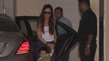 Kareena Kapoor Khan and Taimur Ali Khan spotted at his grandmother’s house
