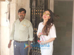 Kareena Kapoor Khan snapped at the gym