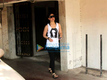 Kareena Kapoor Khan snapped at the gym