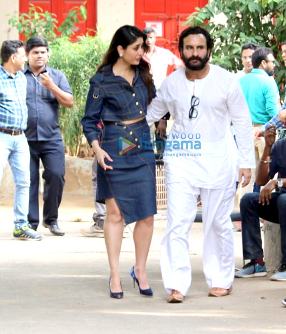 kareena kapoor saif ali khan snapped at mehboob studio in bandra 4