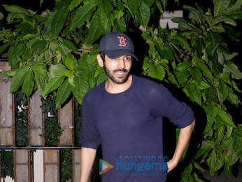 Kartik Aaryan snapped in Mumbai