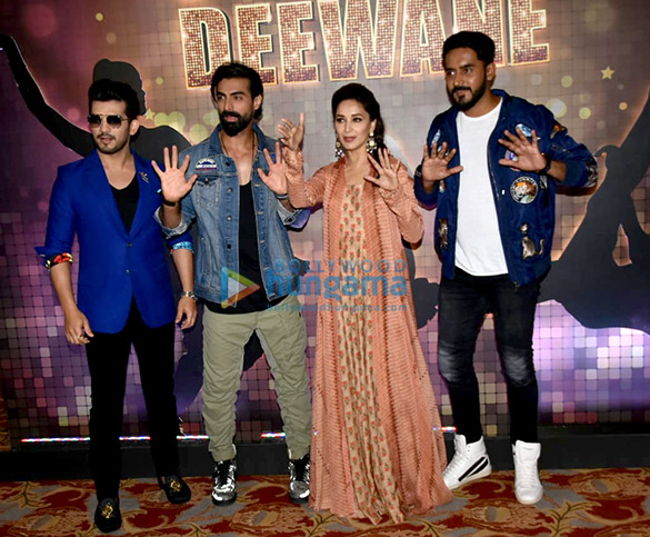 madhuri dixit shoots for the reality show dance deewane 2