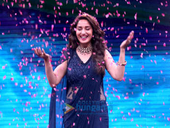 Madhuri Dixit snapped on the sets of High Fever