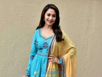Madhuri Dixit snapped promoting her film Bucket List