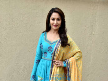 Madhuri Dixit snapped promoting her film Bucket List