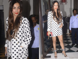 Polka on the Prowl:  This is how Malaika Arora goes for dinner on an off-day!