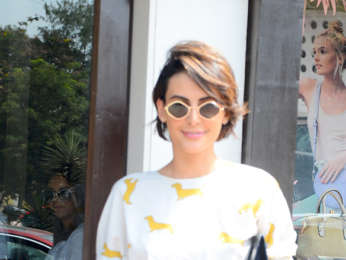 Mandana Karimi spotted at Bastian in Bandra