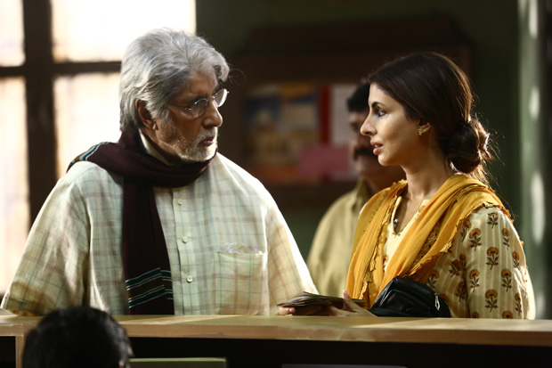 PHOTOS: Shweta Bachchan Nanda makes acting debut with father Amitabh Bachchan