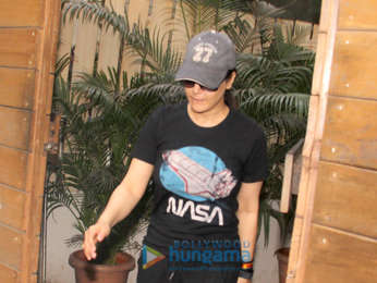 Preity Zinta snapped in Bandra