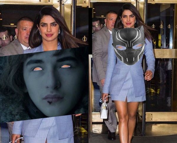 Priyanka Chopra TROLLED for her edgy blue blazer, Twitter goes crazy making memes