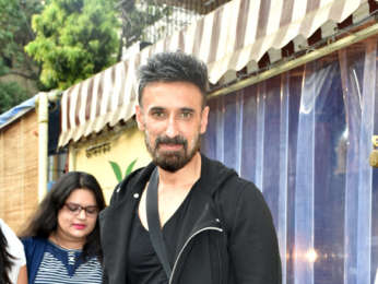 Rahul Dev and Mugdha Godse snapped at Farmers' Cafe