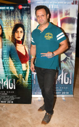 Rajpal Yadav and Aryan Vaid grace the special screening of the film 'Tishnagi'