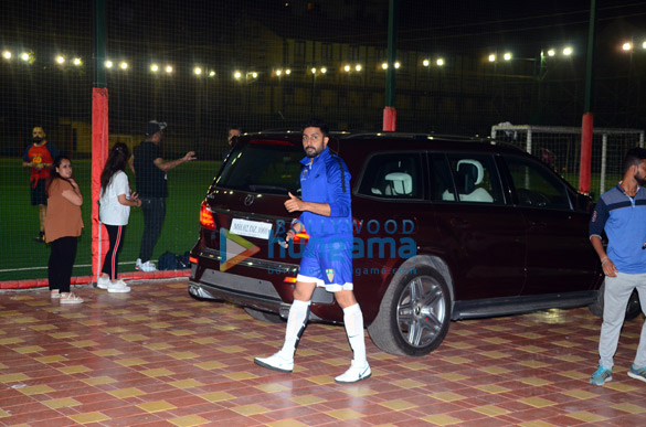 ranbir kapoor abhishek bachchan snapped during a soccer match in bandra 5