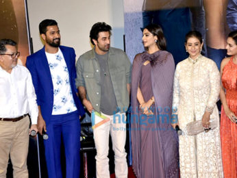 Ranbir Kapoor, Sonam Kapoor, Rajkumar Hirani, Vidhu Vinod Chopra snapped at the trailer launch of Sanju