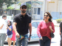 Ranbir Kapoor celebrates Mother’s Day with Neetu Singh at Yauatcha at BKC in Bandra