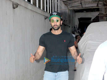 Ranbir Kapoor snapped at the old office of Dharma Productions