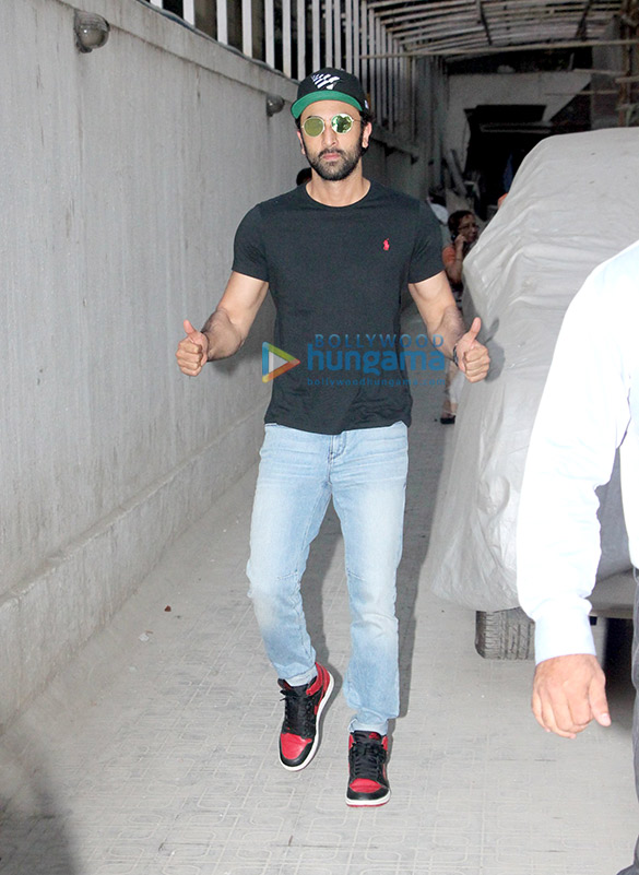 Ranbir Kapoor snapped at the old office of Dharma Productions
