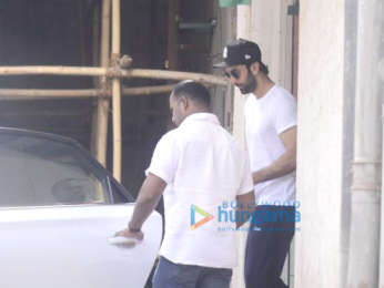 Ranbir Kapoor spotted at a clinic in Bandra
