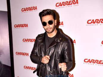 Ranveer Singh attends the Carrera Eyewear promotional event