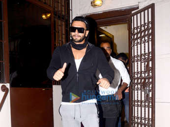Ranveer Singh snapped in Mumbai