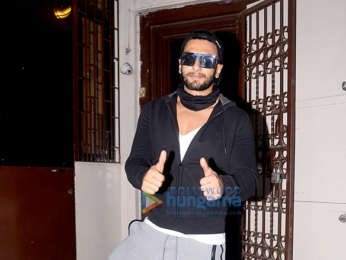 Ranveer Singh snapped in Mumbai