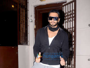 Ranveer Singh snapped in Mumbai