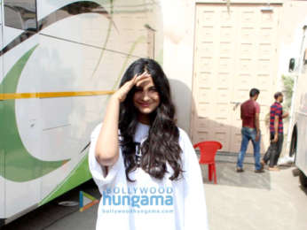 Rhea Kapoor snapped at Mehboob studio in Bandra