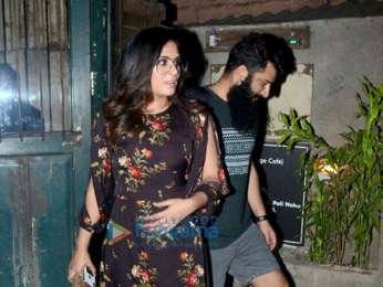 Richa Chadda snapped at Pali Cafe Bandra