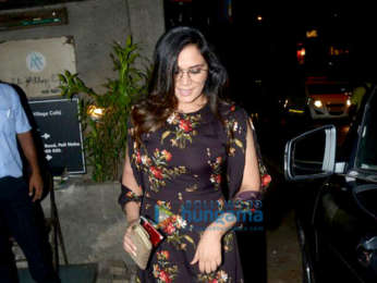 Richa Chadda snapped at Pali Cafe Bandra