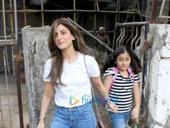 Riddhima Kapoor Sahani & Manasi Joshi Roy spotted at Kromakay in Juhu
