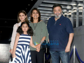 Rishi Kapoor snapped with family at Hakkasan in Bandra