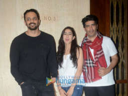 Rohit Shetty and Sara Ali Khan snapped at Manish Malhotra’s house in Bandra