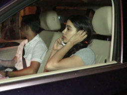 SPOTTED: Cute Janhvi Kapoor @JUHU