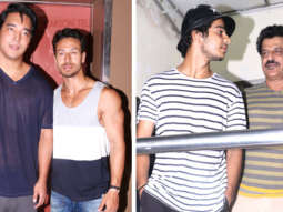 SPOTTED: Tiger Shroff, Rinzing Denzongpa & Ishaan Khatter @PVR Juhu Watching Deadpool 2