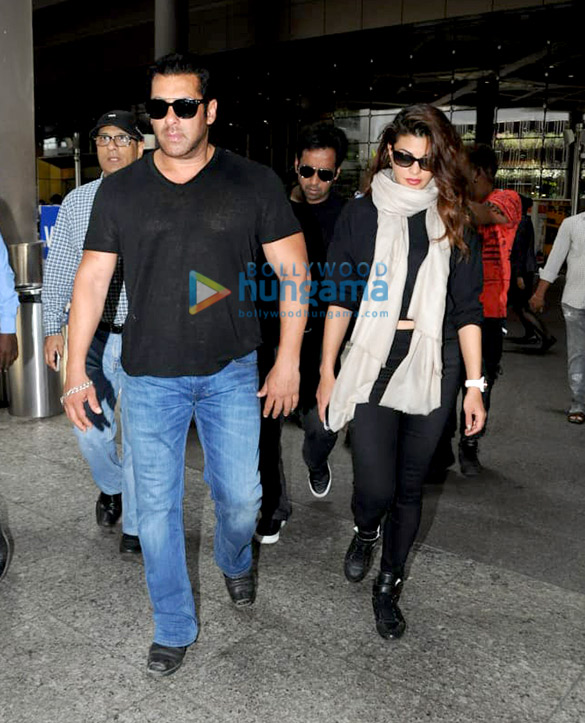 Salman Khan, Jacqueline Fernandez, Twinkle Khanna, Prachi Desai, Ayushmann Khurrana and others snapped at the airport
