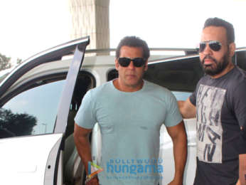 Salman Khan snapped at the airport