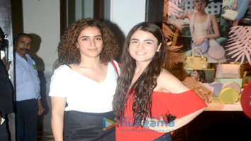 Sanya Malhotra and Radhika Madan spotted at Bastian in Bandra