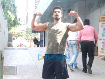 Saqib Saleem snapped in Bandra