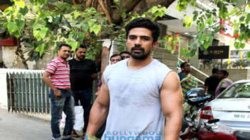 Saqib Saleem spotted at the gym