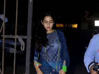 Sara Ali Khan snapped post her yoga session in Bandra