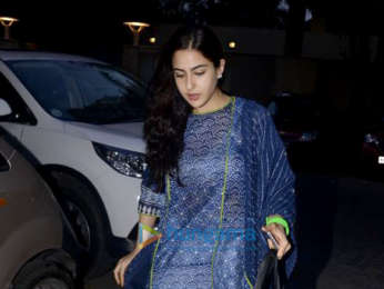 Sara Ali Khan snapped post her yoga session in Bandra