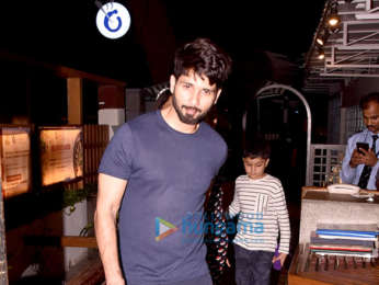 Shahid Kapoor & Mira Rajput snapped at a restaurant