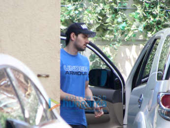 Shahid Kapoor, Sooraj Pancholi and Nidhhi Agerwal snapped at the gym