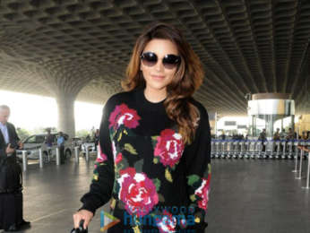 Shama Sikandar snapped at the airport