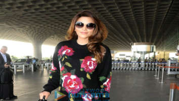 Shama Sikandar snapped at the airport