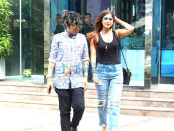Shilpa Shetty spotted at Nara BKC